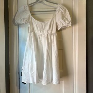 Ciao Lucia Delfina Dress Washed White Cotton